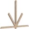 Ekena Millwork Kennewick Smooth Timber Gable Bracket, Douglas Fir, 96"W x 64"H x 3 1/2"D x 3 1/2"F, 16/12 Pitch GBW096X64X0404KEN00SDF - alternate 3
